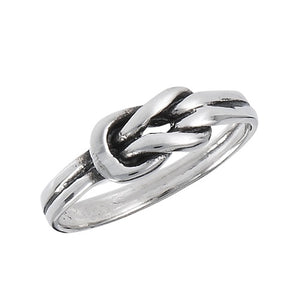 Sterling Silver Knot Ring