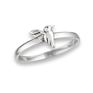 Sterling Silver Humming Bird Ring