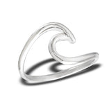 Sterling Silver Wave Ring