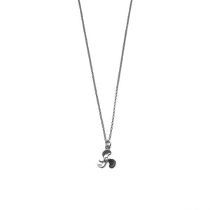 Sterling Silver Propeller Necklace